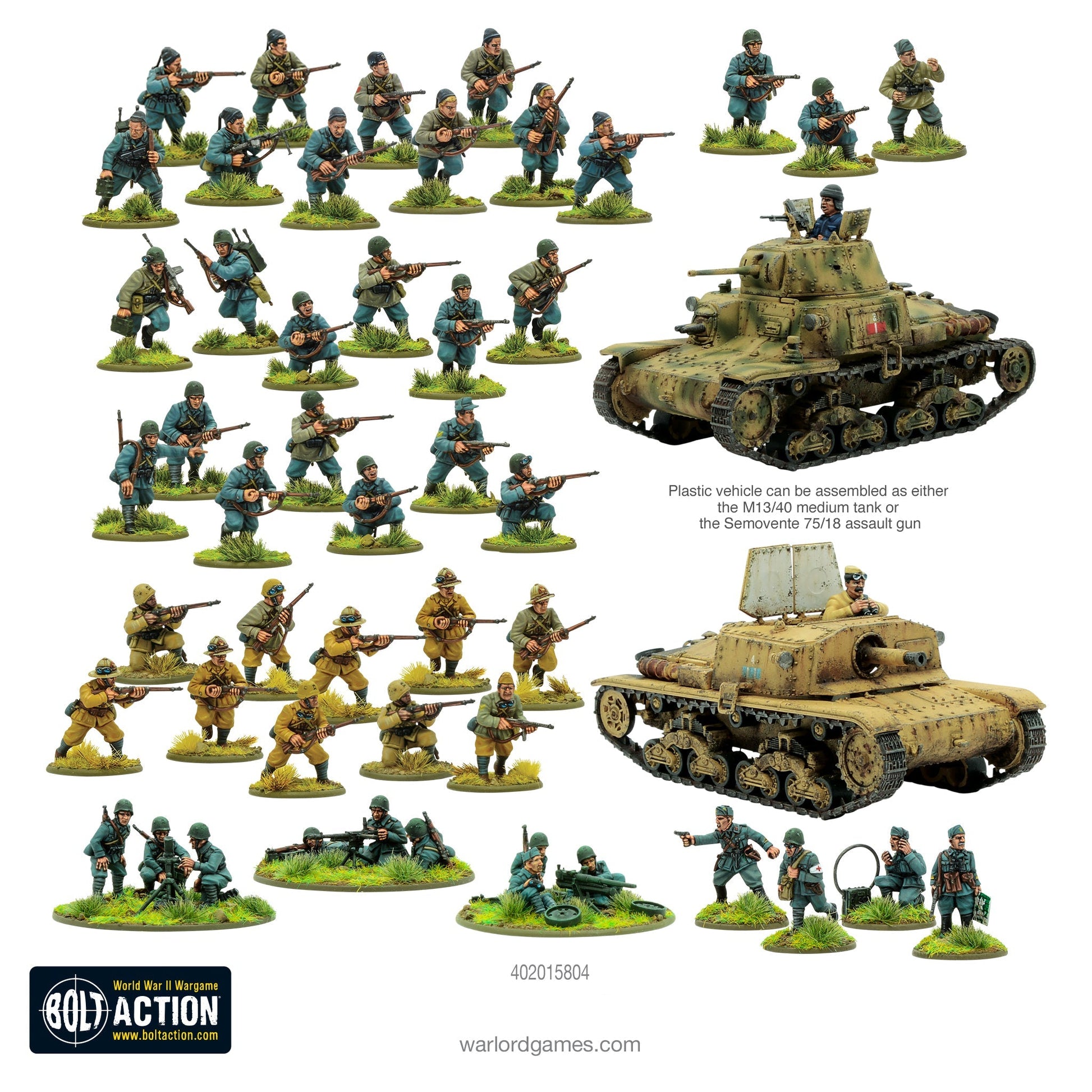 Bolt Action: Avanti Savoia! Italian Army starter army