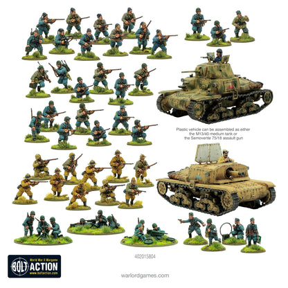 Bolt Action: Avanti Savoia! Italian Army starter army