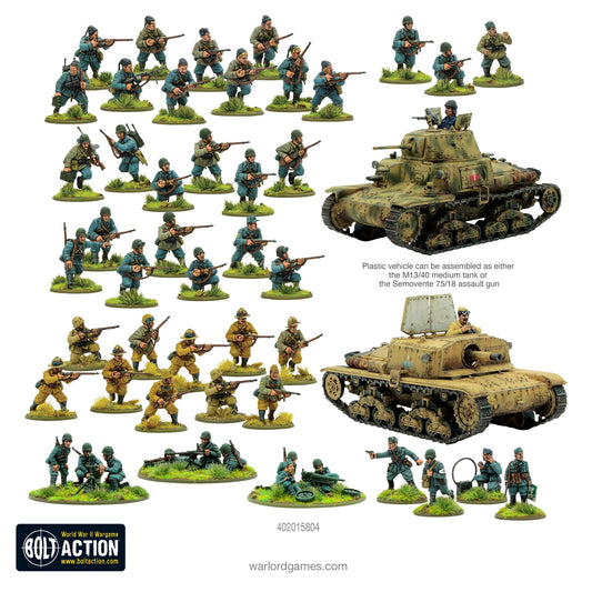 Bolt Action: Avanti Savoia! Italian Army starter army