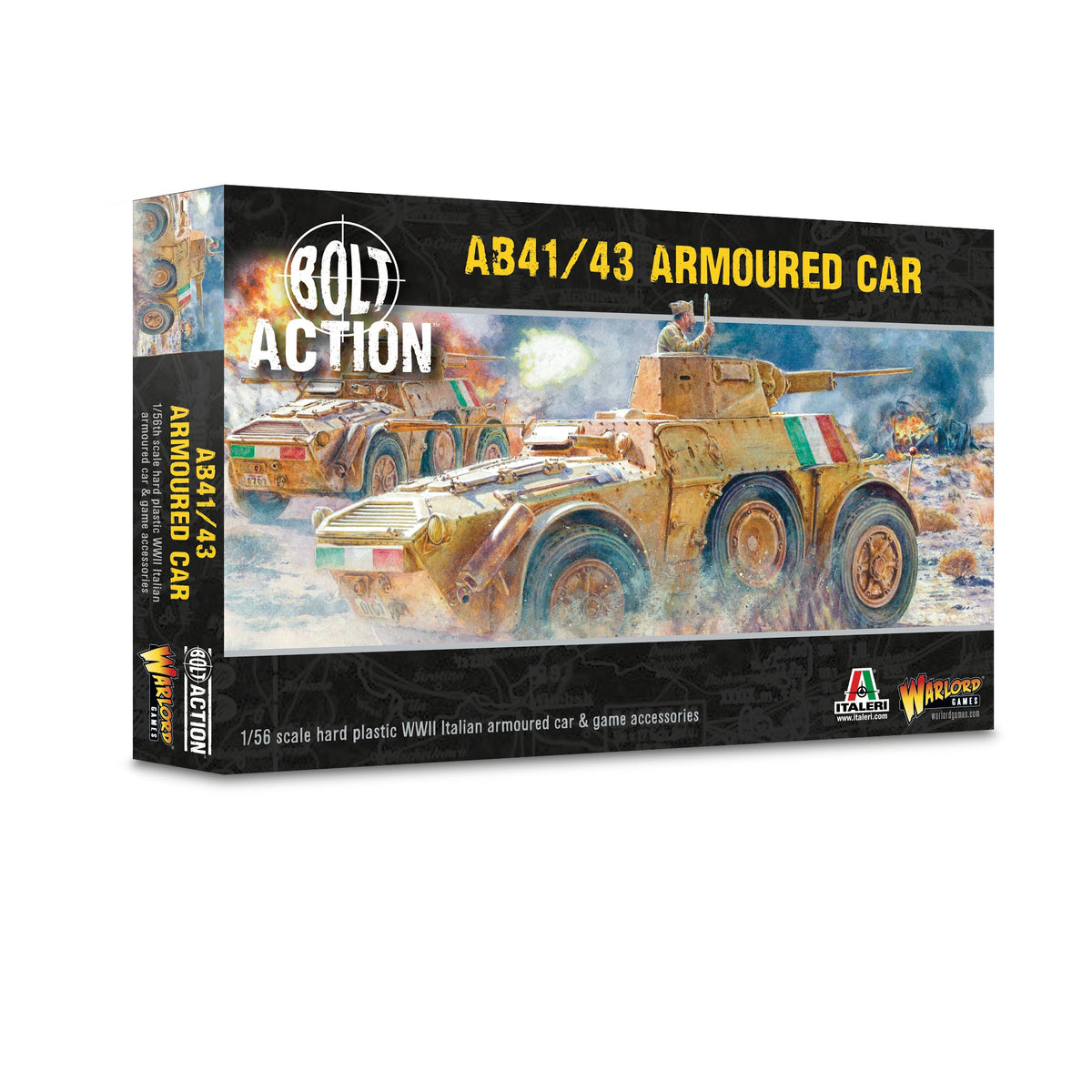 Bolt Action: German - Autoblinda AB41/43 Armoured Car