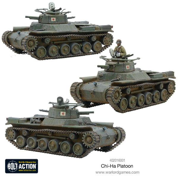 Bolt Action: Japan - Chi-Ha Platoon