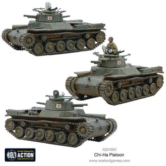 Bolt Action: Japan - Chi-Ha Platoon