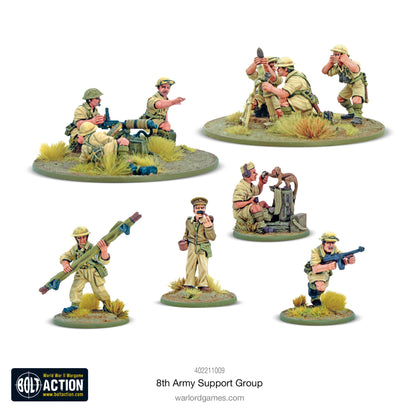 Bolt Action: 8th Army support group