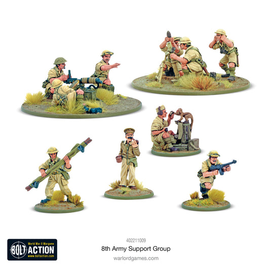 Bolt Action: 8th Army support group