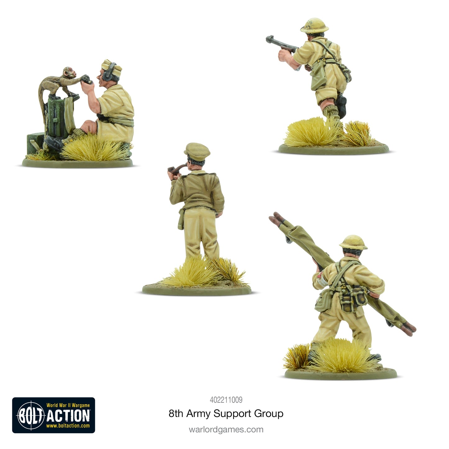 Bolt Action: 8th Army support group