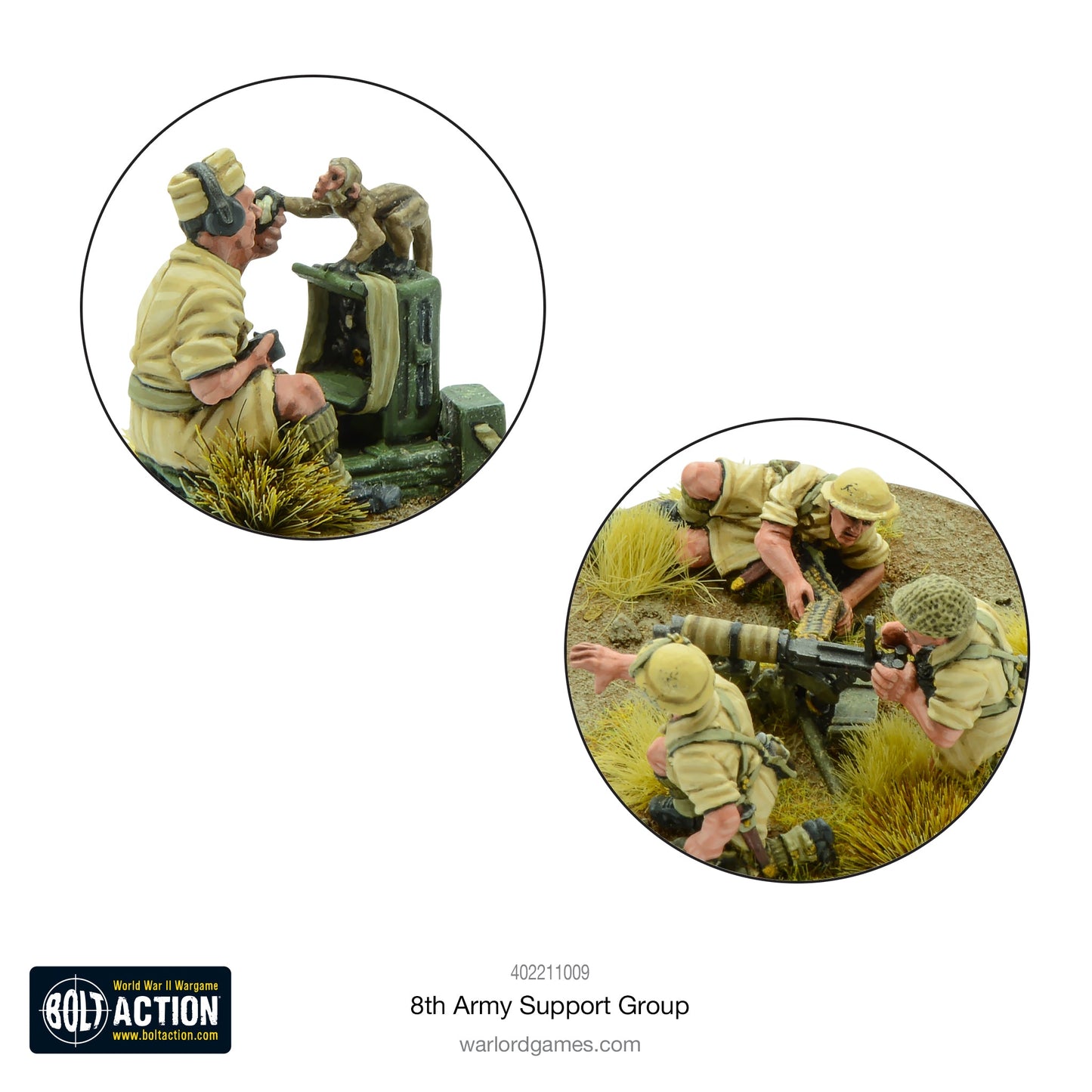 Bolt Action: 8th Army support group