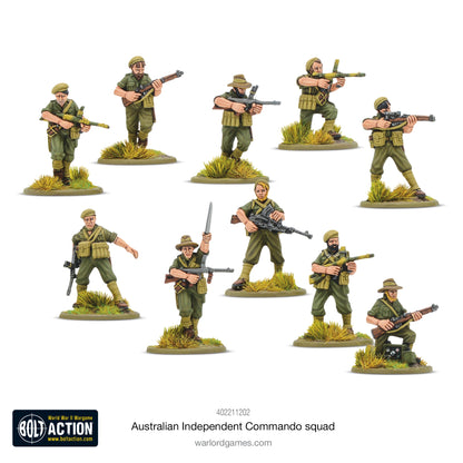 Bolt Action: Australian Independent Commando squad