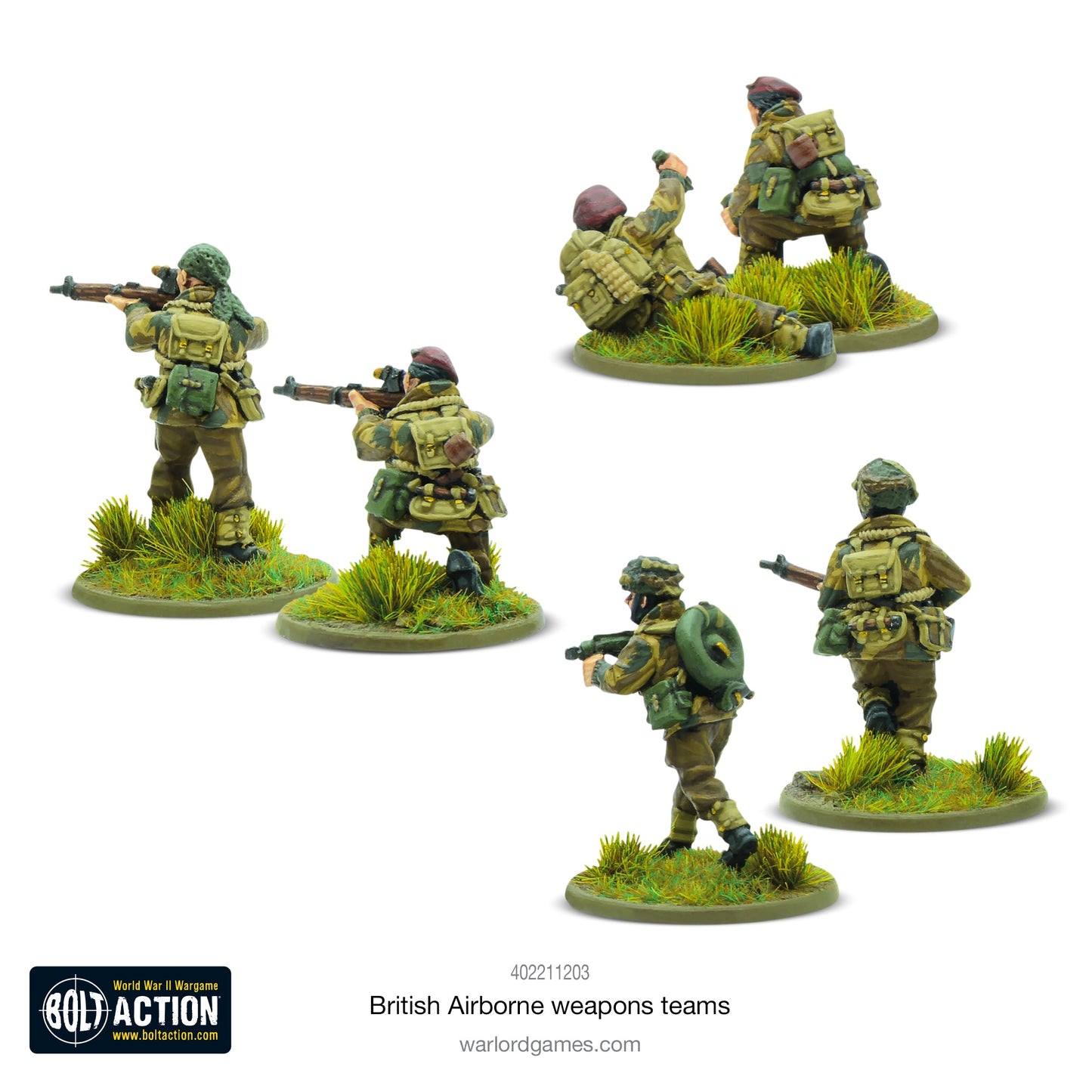 Bolt Action: British Airborne weapons teams