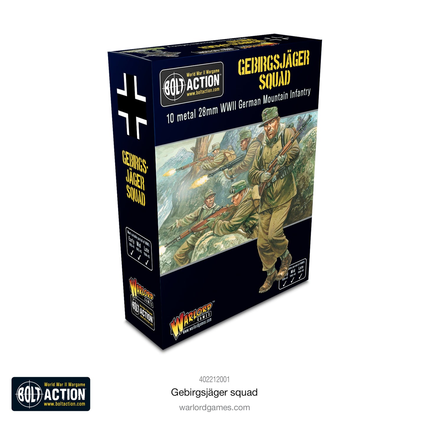 Bolt Action: German - Gebirgsjager squad