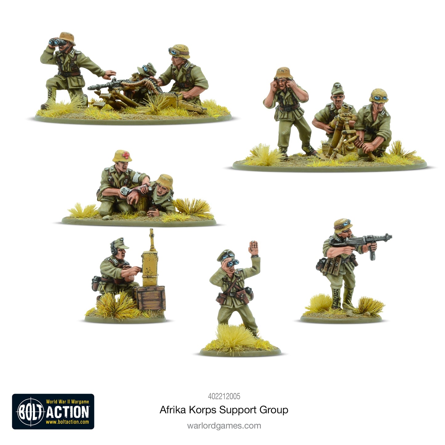 Bolt Action: German - Afrika Korps support group
