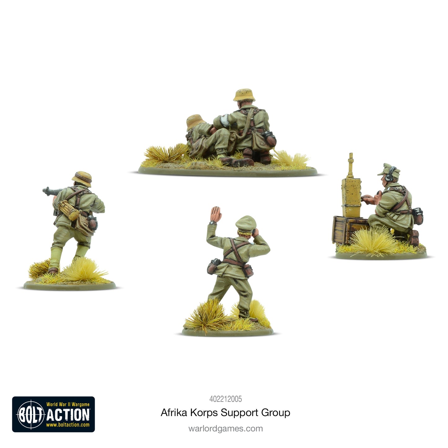 Bolt Action: German - Afrika Korps support group