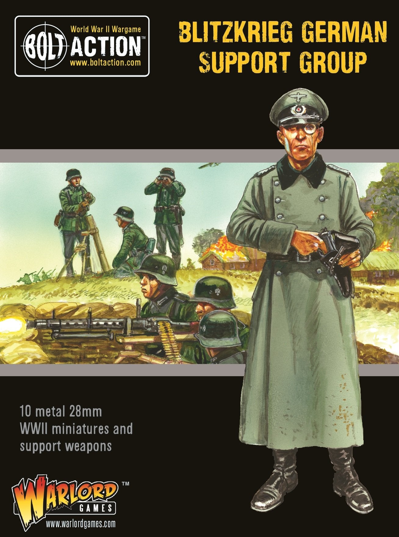 Bolt Action: German - Blitzkrieg German support group