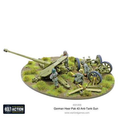 Bolt Action: German - German Heer Pak 43 anti-tank gun