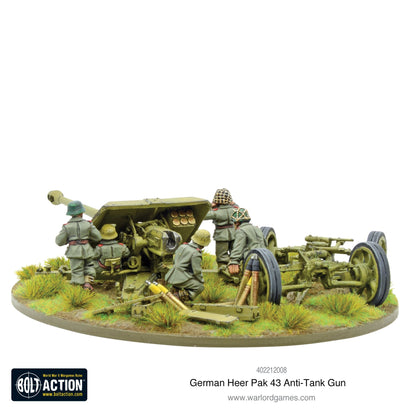 Bolt Action: German - German Heer Pak 43 anti-tank gun