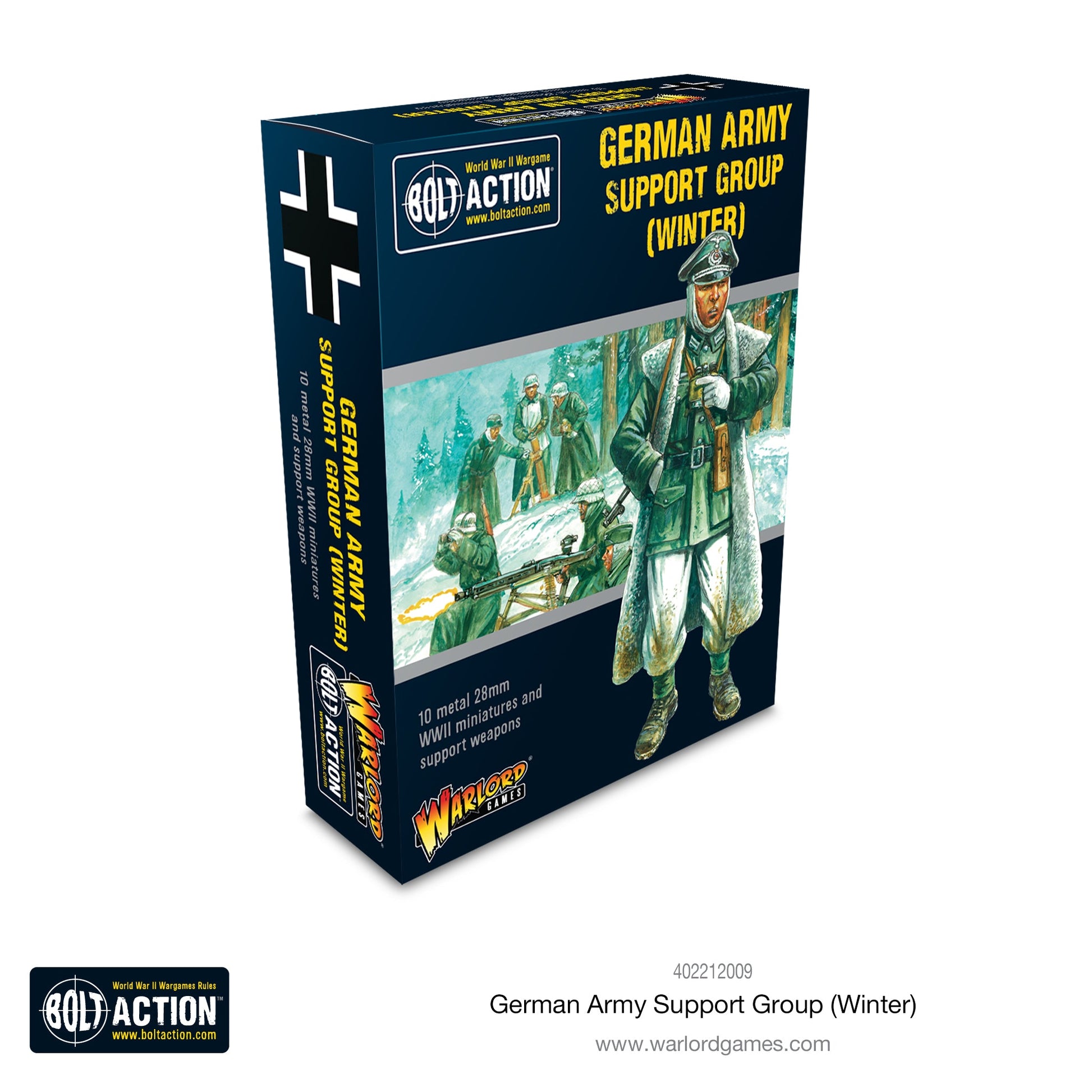 Bolt Action: German - German Army (Winter) Support Group