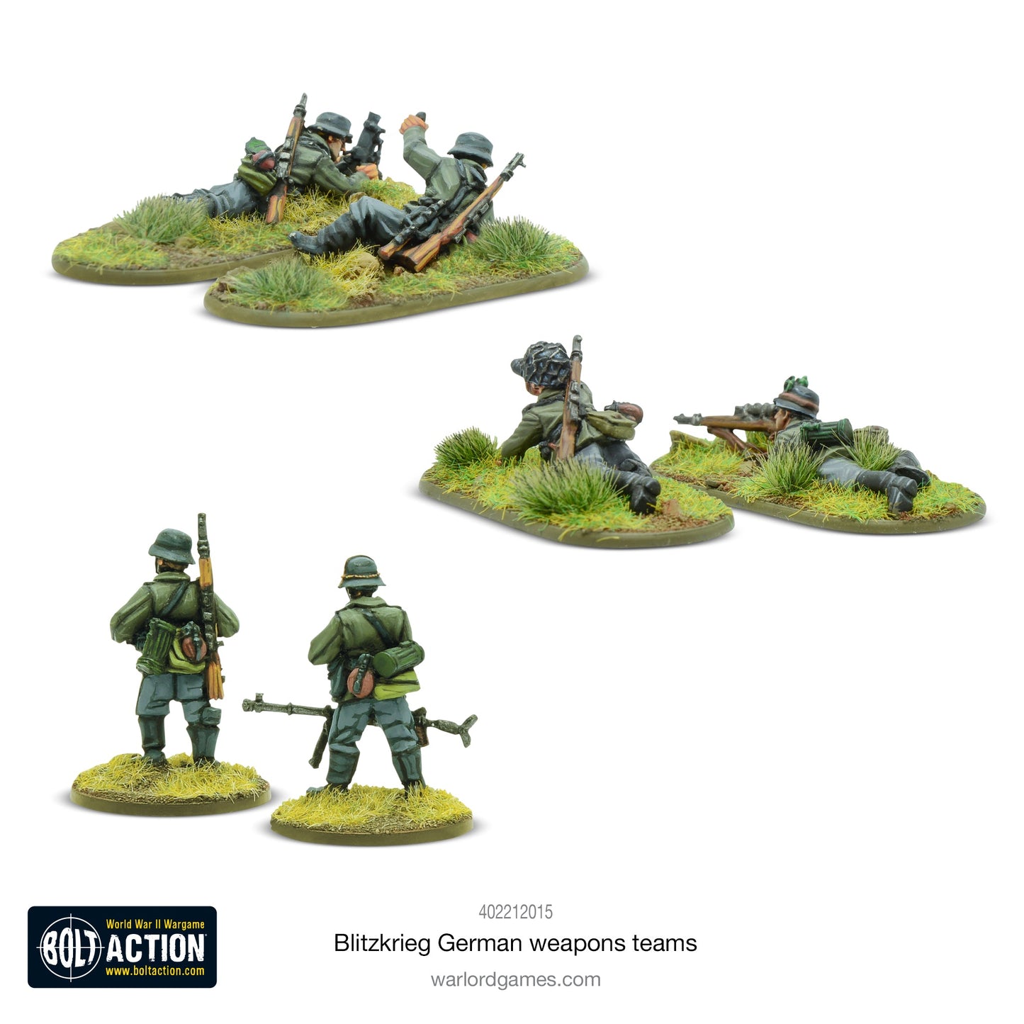 Bolt Action: German - Blitzkrieg German weapons teams