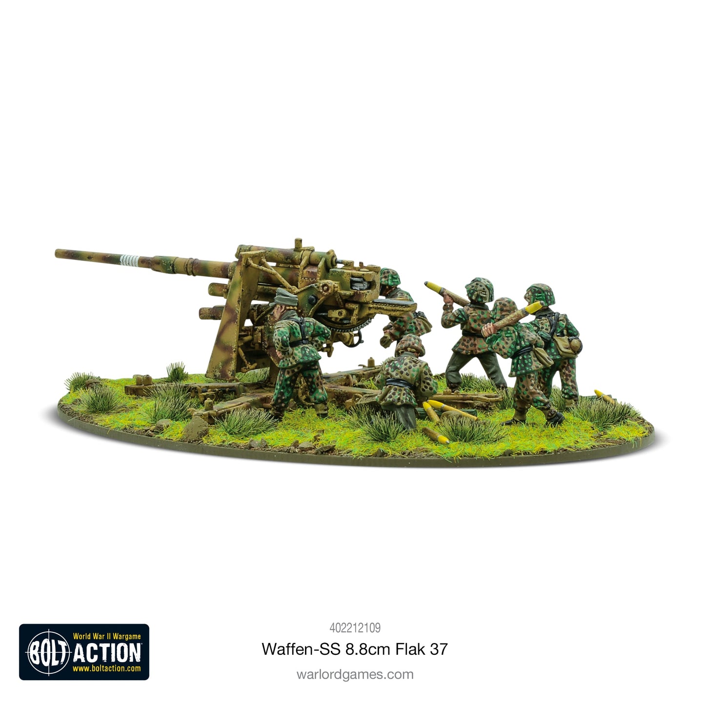Bolt Action: German - Waffen-SS 8.8cm Flak 37