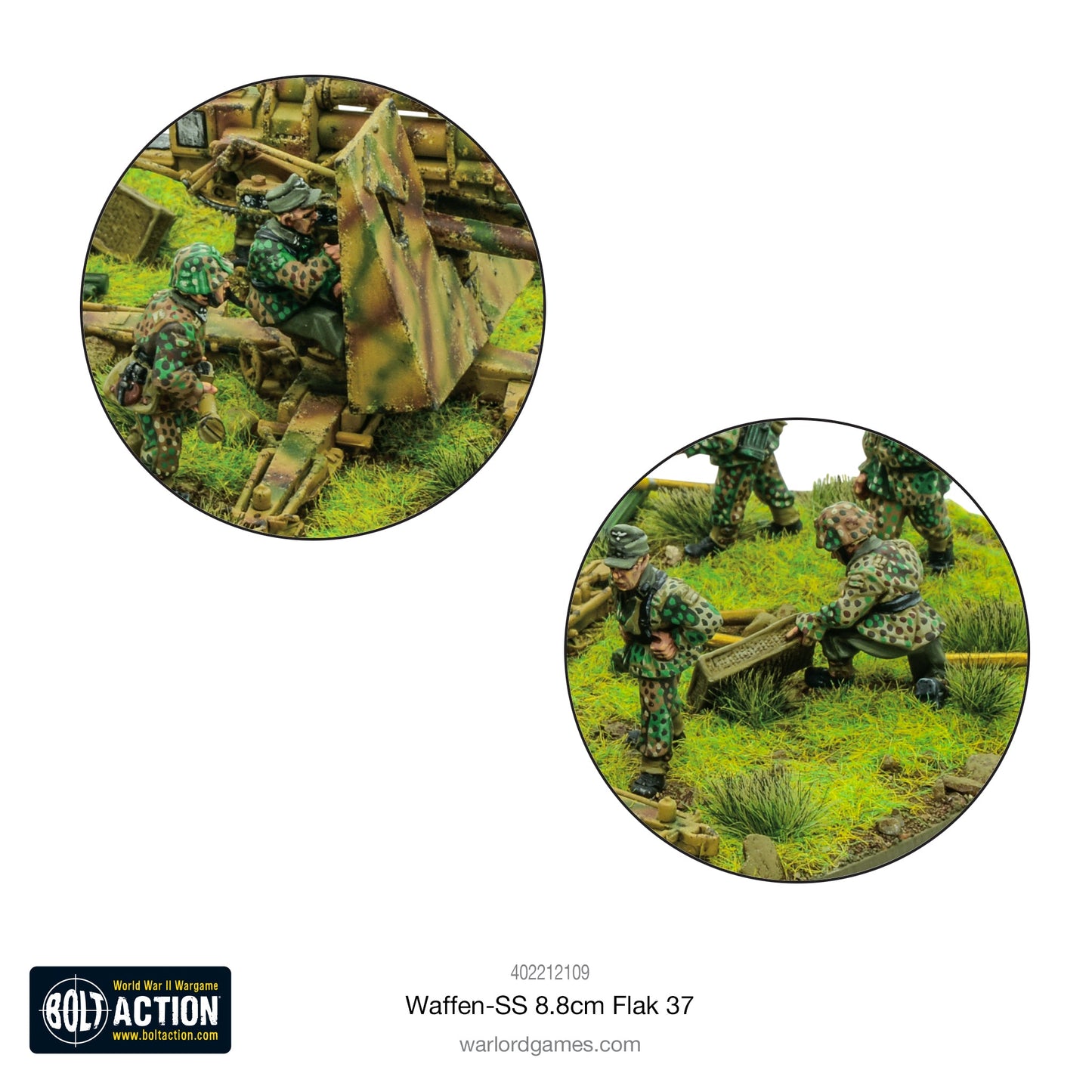 Bolt Action: German - Waffen-SS 8.8cm Flak 37