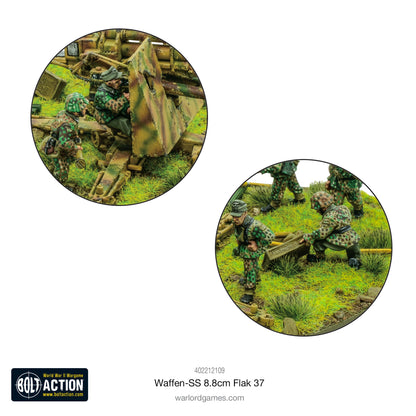 Bolt Action: German - Waffen-SS 8.8cm Flak 37