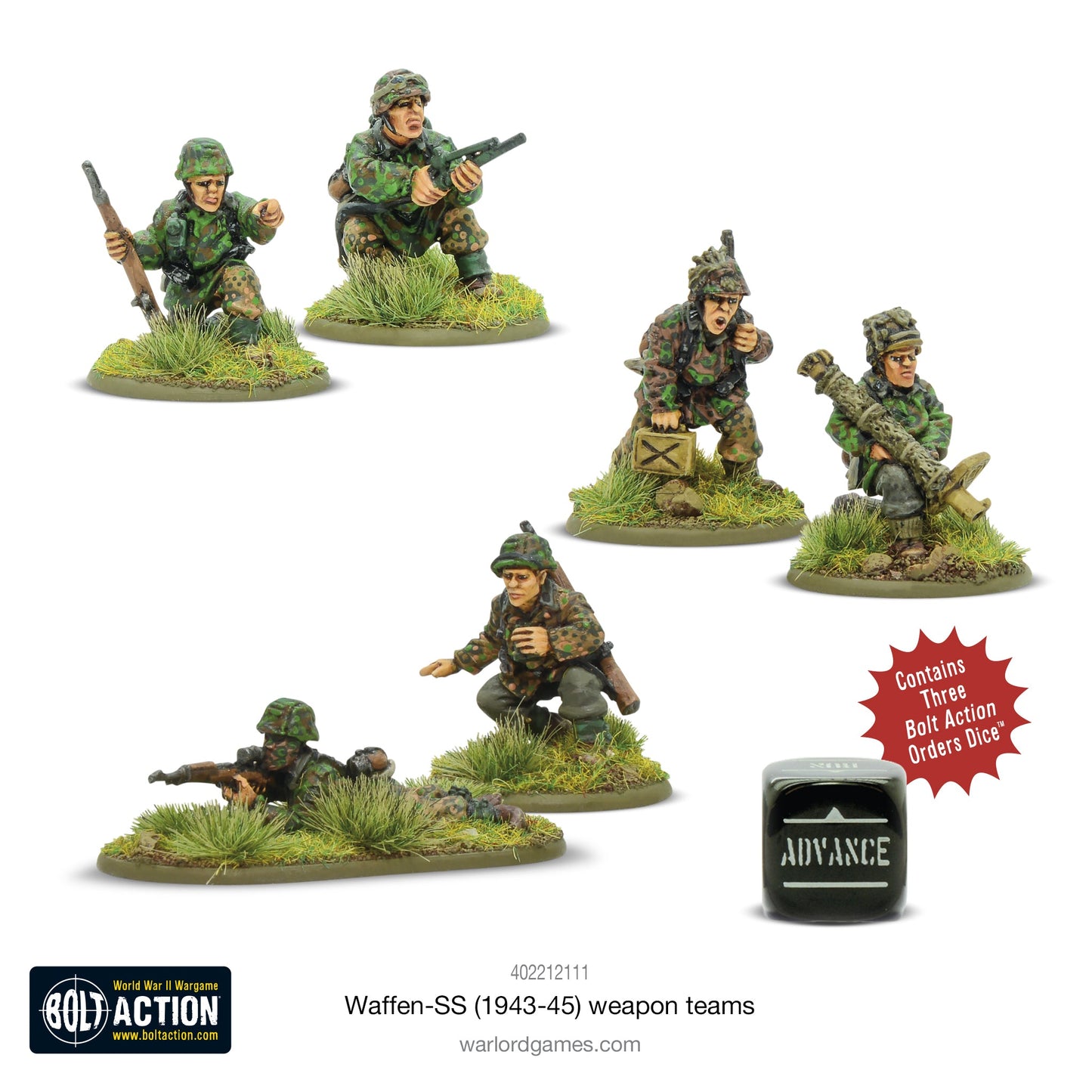 Bolt Action: German - Waffen-SS (1943-45) weapons teams
