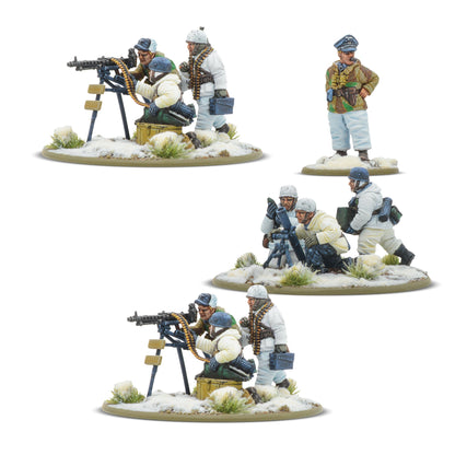 Bolt Action: German - Winter Fallschirmjäger Heavy Weapons Platoon