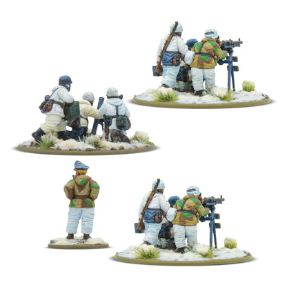 Bolt Action: German - Winter Fallschirmjäger Heavy Weapons Platoon