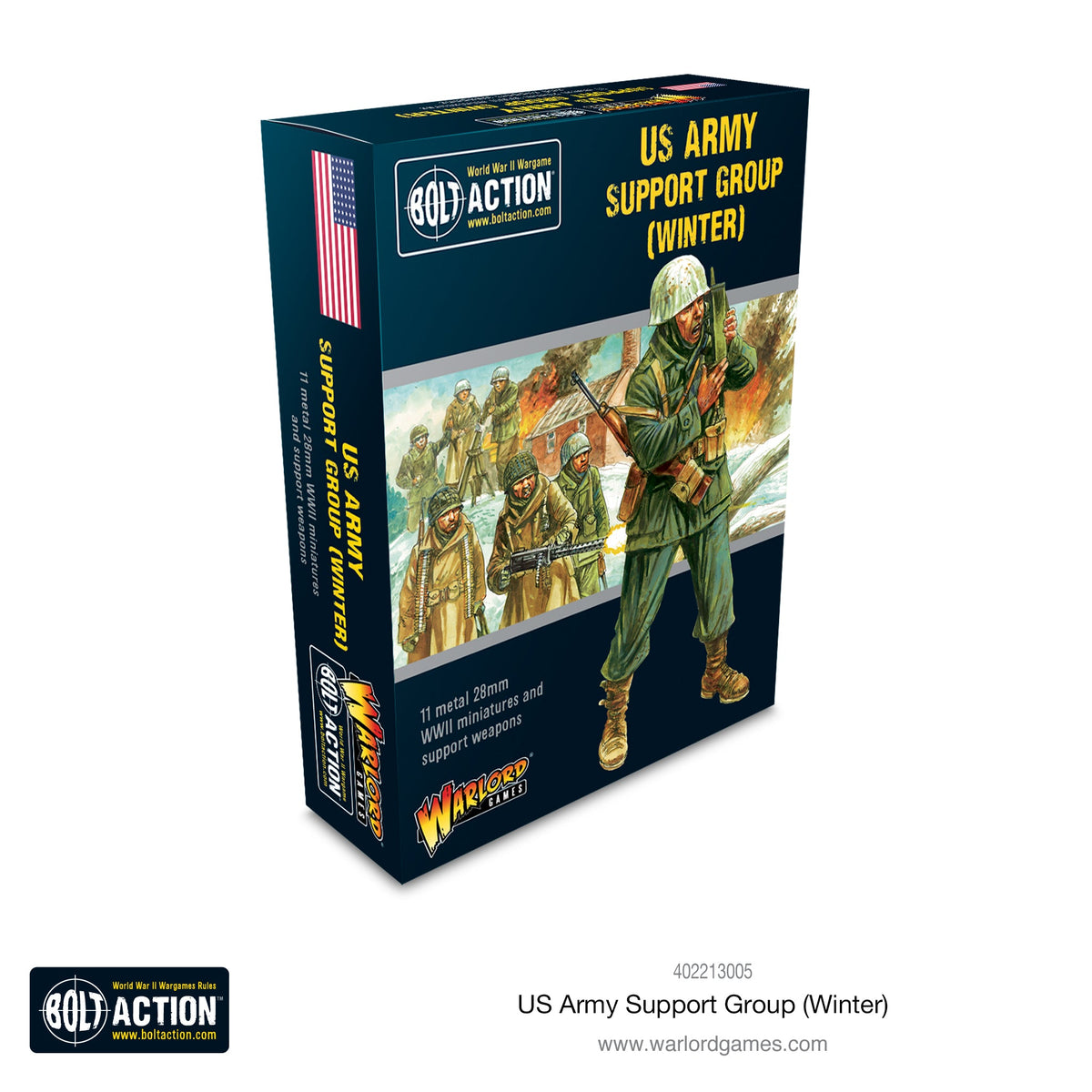 Bolt Action: USA - US Army (Winter) Support Group