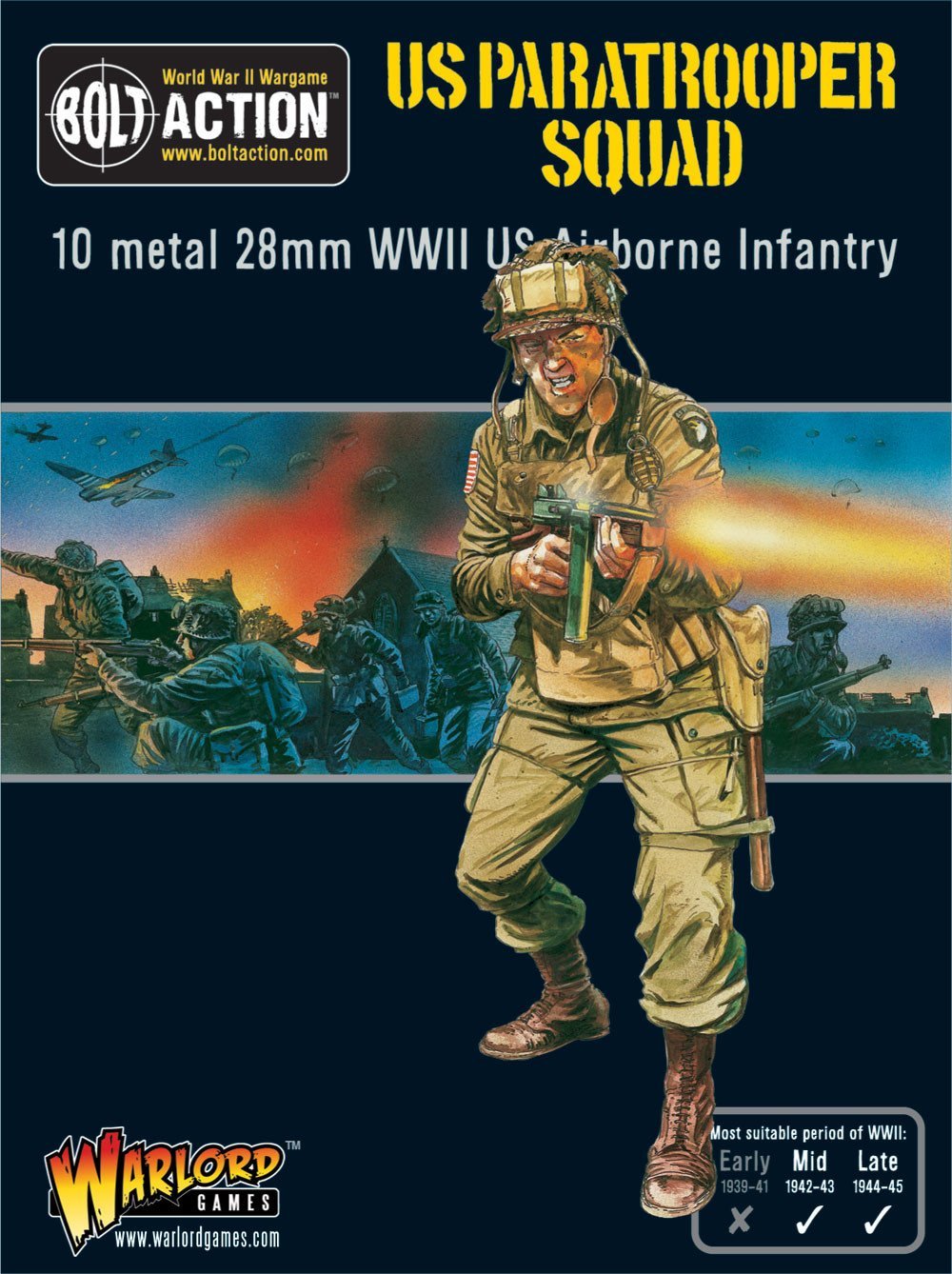 Bolt Action: USA - US Paratrooper Squad