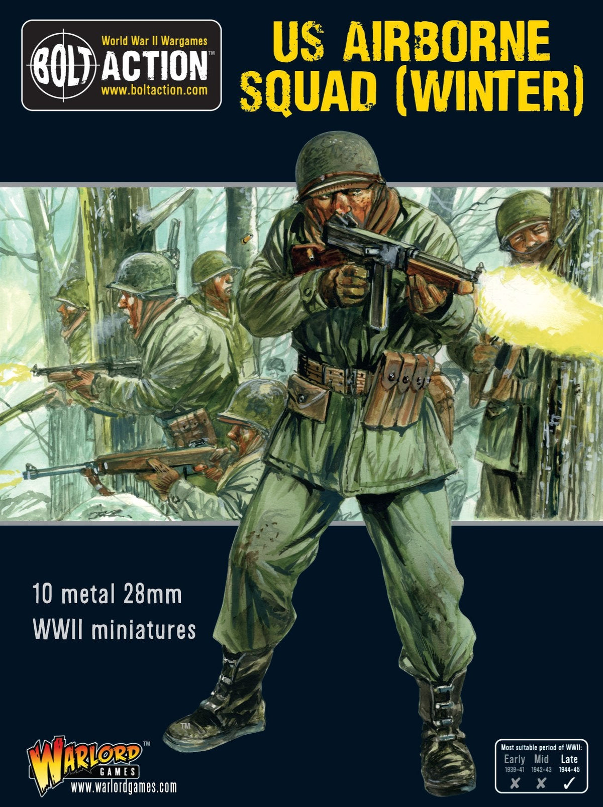Bolt Action: USA - US Airborne Squad (Winter)