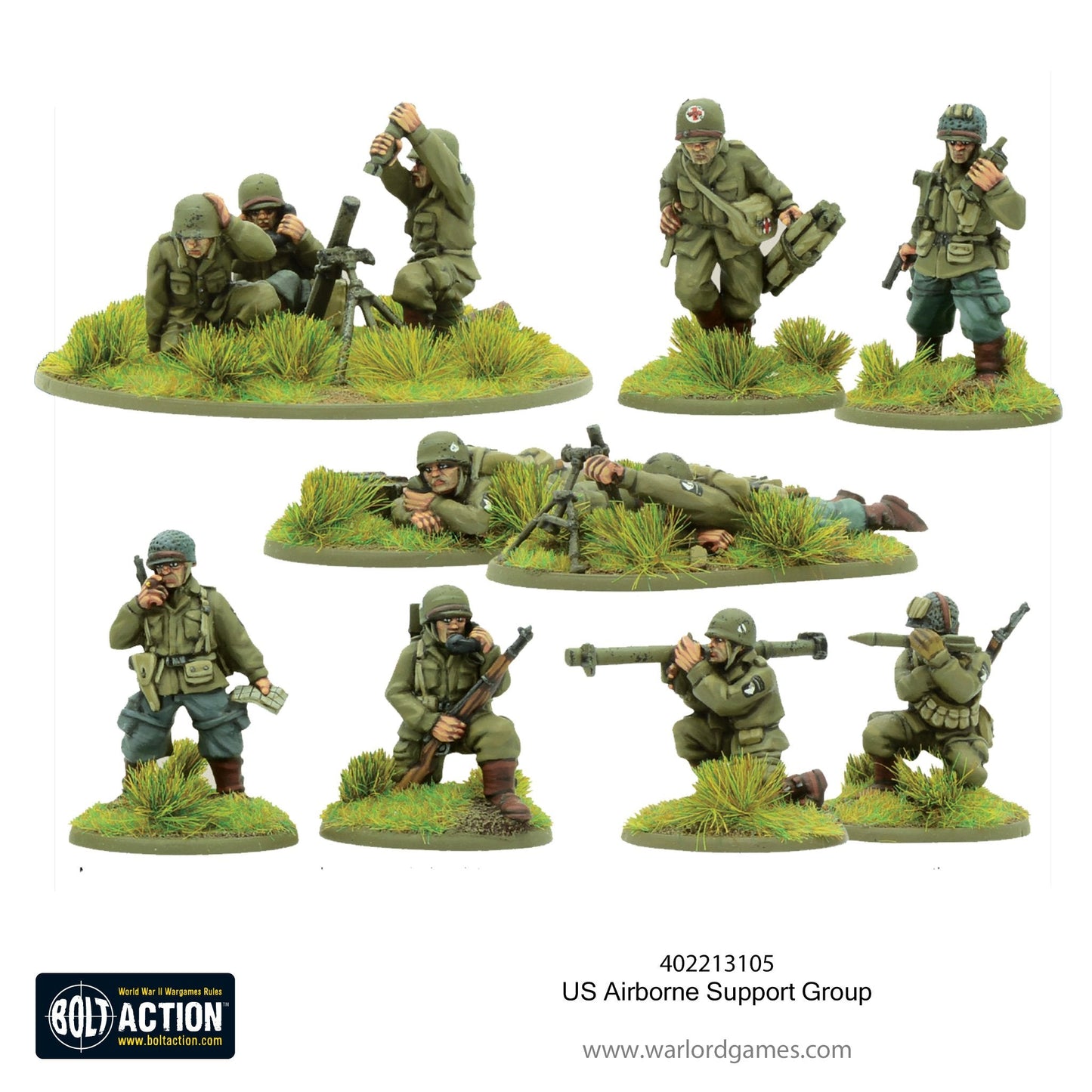 Bolt Action: USA - US Airborne support group (1944-45)