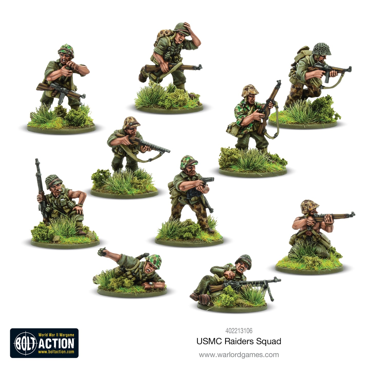 Bolt Action: USA - USMC Raider Squad