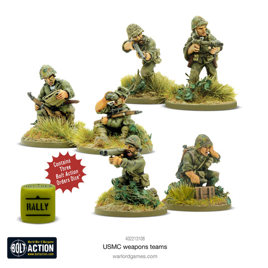 Bolt Action: USA - USMC Weapons Teams