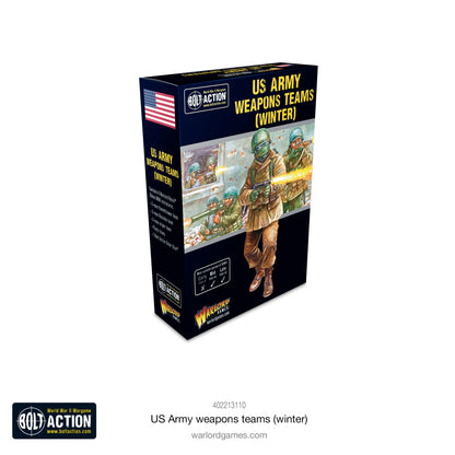 Bolt Action: USA - US Army (Winter) weapons teams
