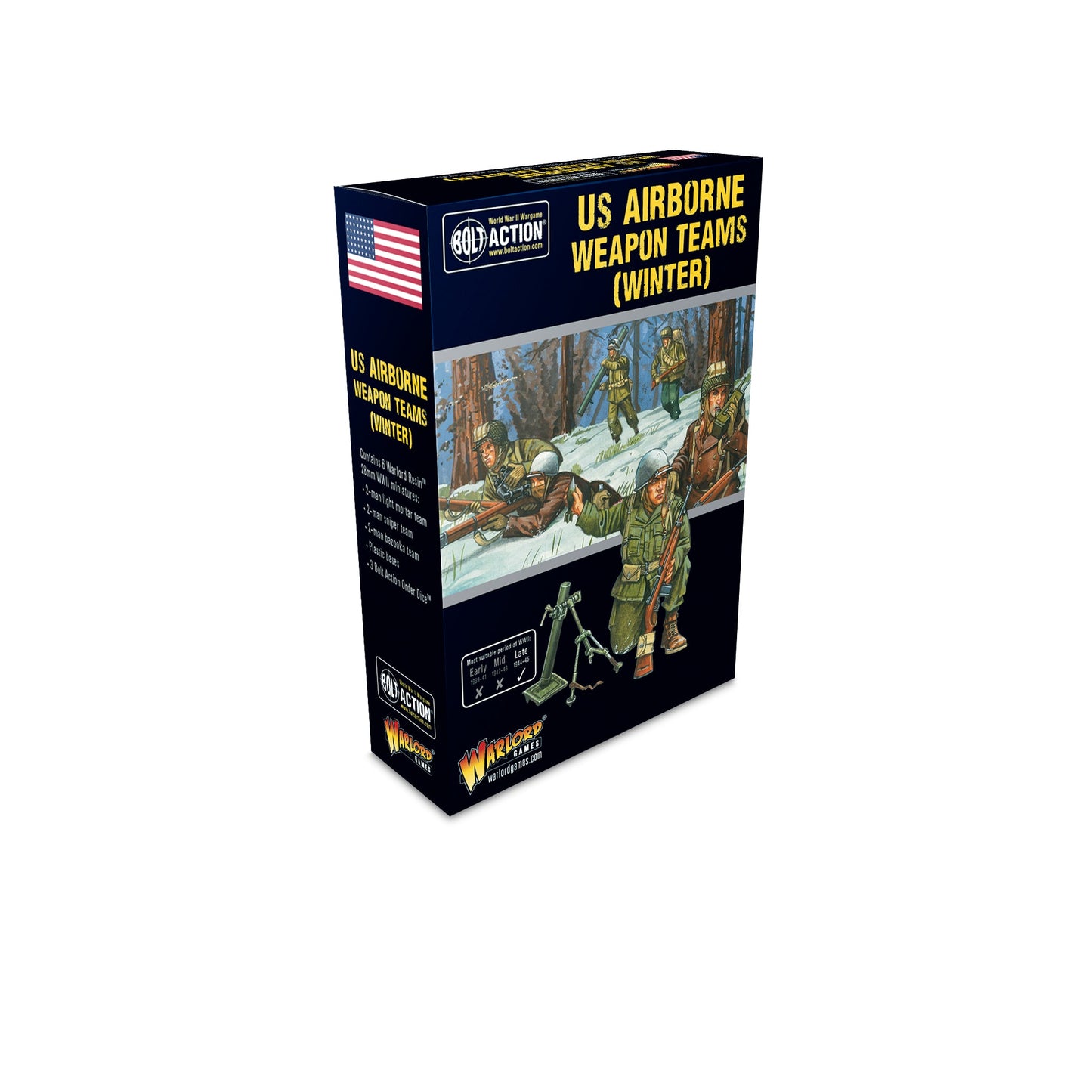 Bolt Action: USA - US Airborne (Winter) Weapons Teams