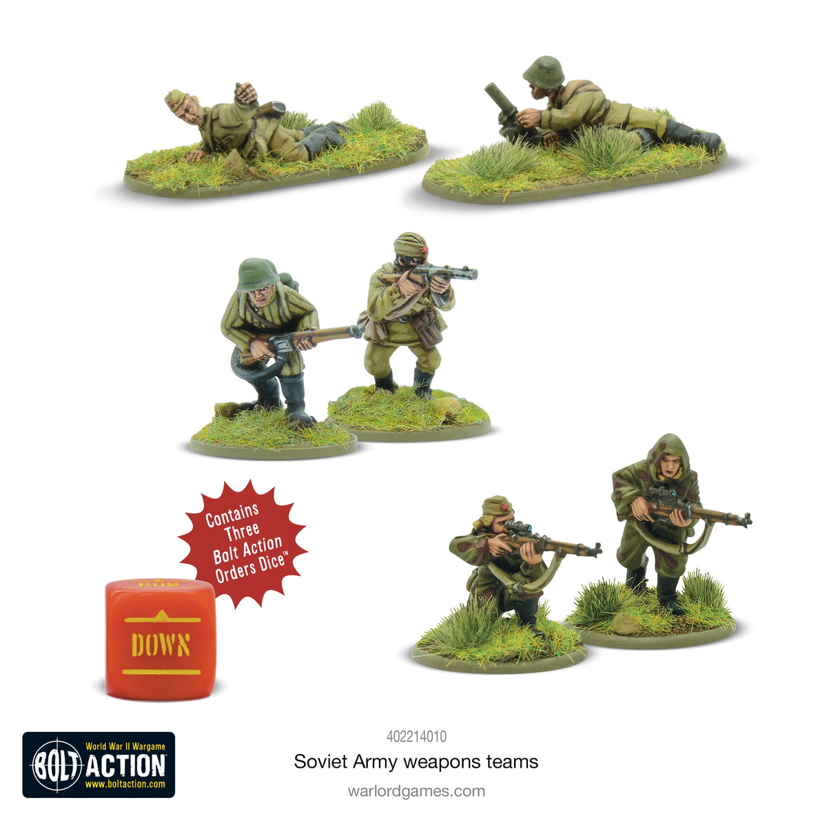 Bolt Action: Soviet Army weapons teams