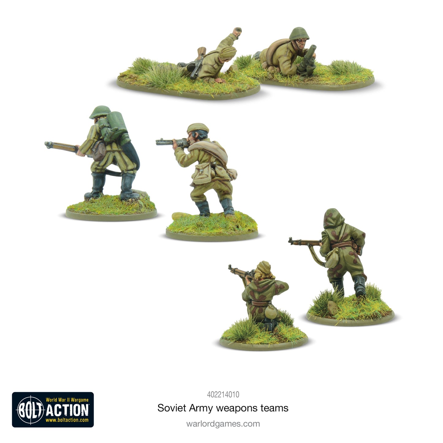 Bolt Action: Soviet Army weapons teams