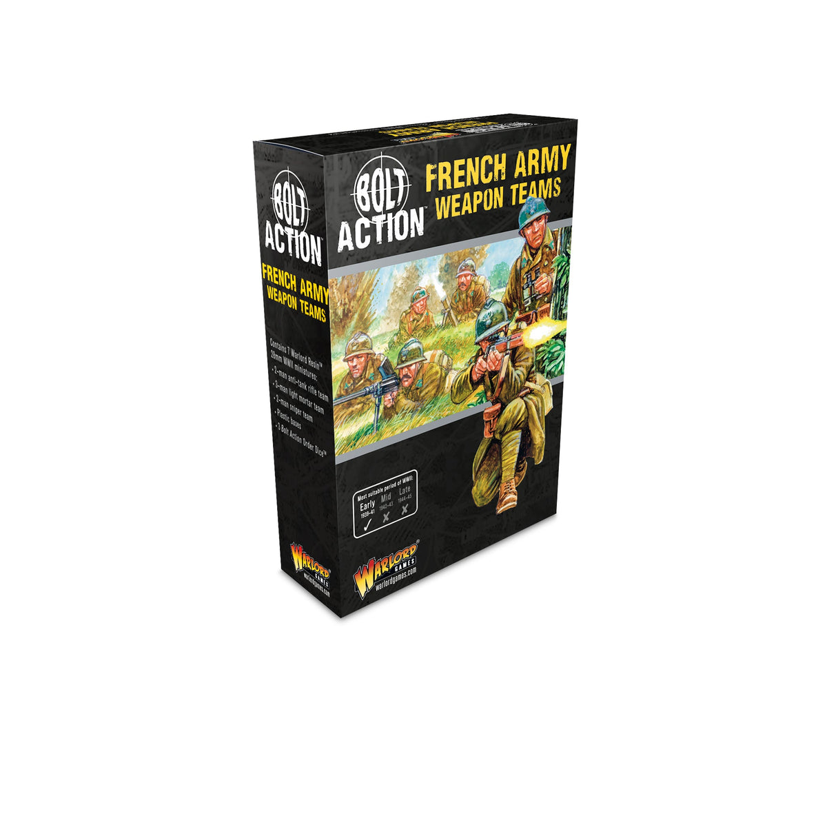 Bolt Action: French Army weapons teams