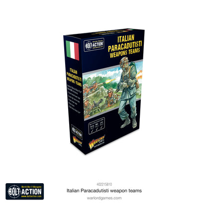 Bolt Action: Italian Paracadutisti weapons teams