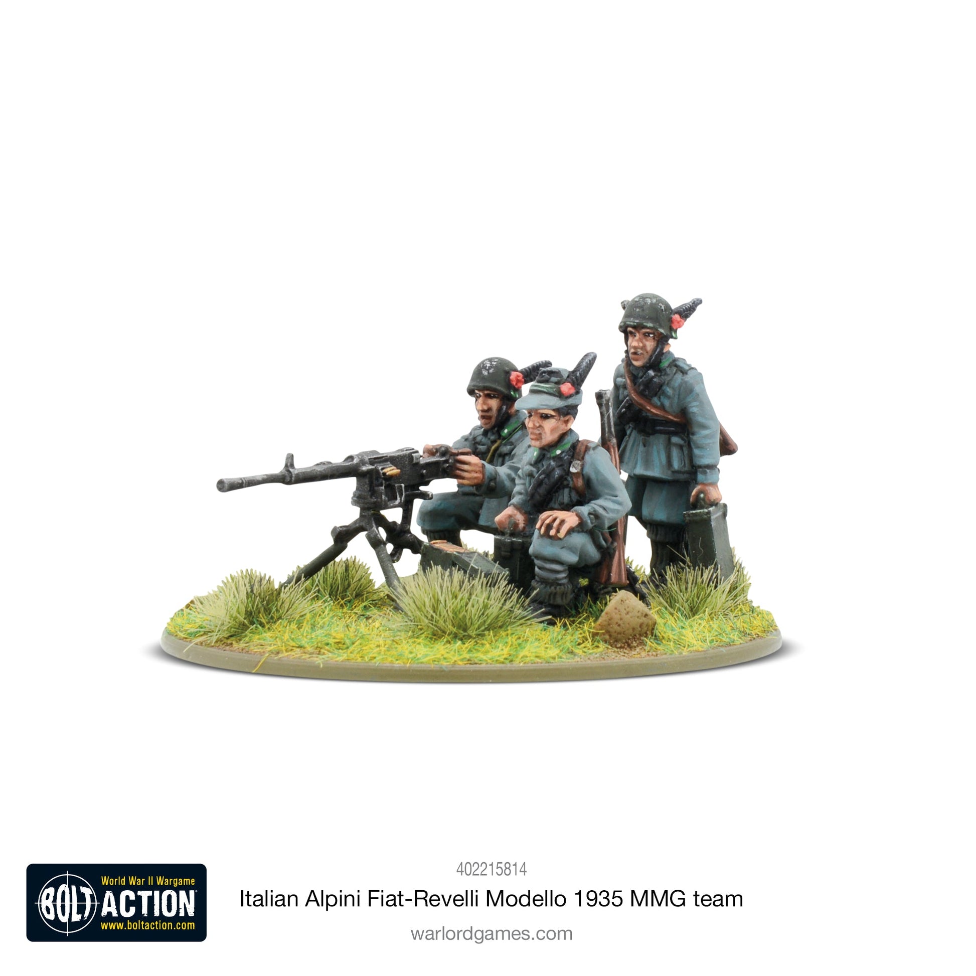 Bolt Action: Italian Alpini Fiat-Revelli Modello 1935 Medium Machine Gun Team