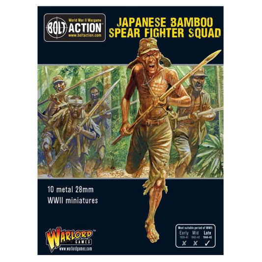 Bolt Action: Japan - Japanese Bamboo Spear Fighter squad