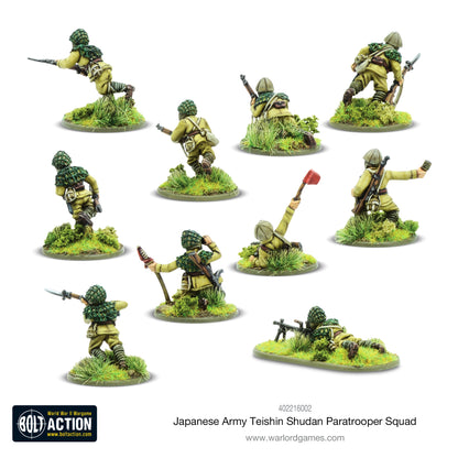 Bolt Action: Japan - Japanese Teishin Shudan Paratrooper Squad