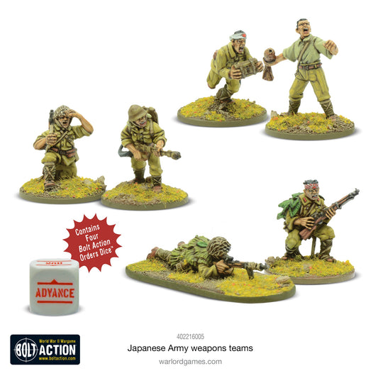Bolt Action: Japan - Japanese Army Weapons Teams
