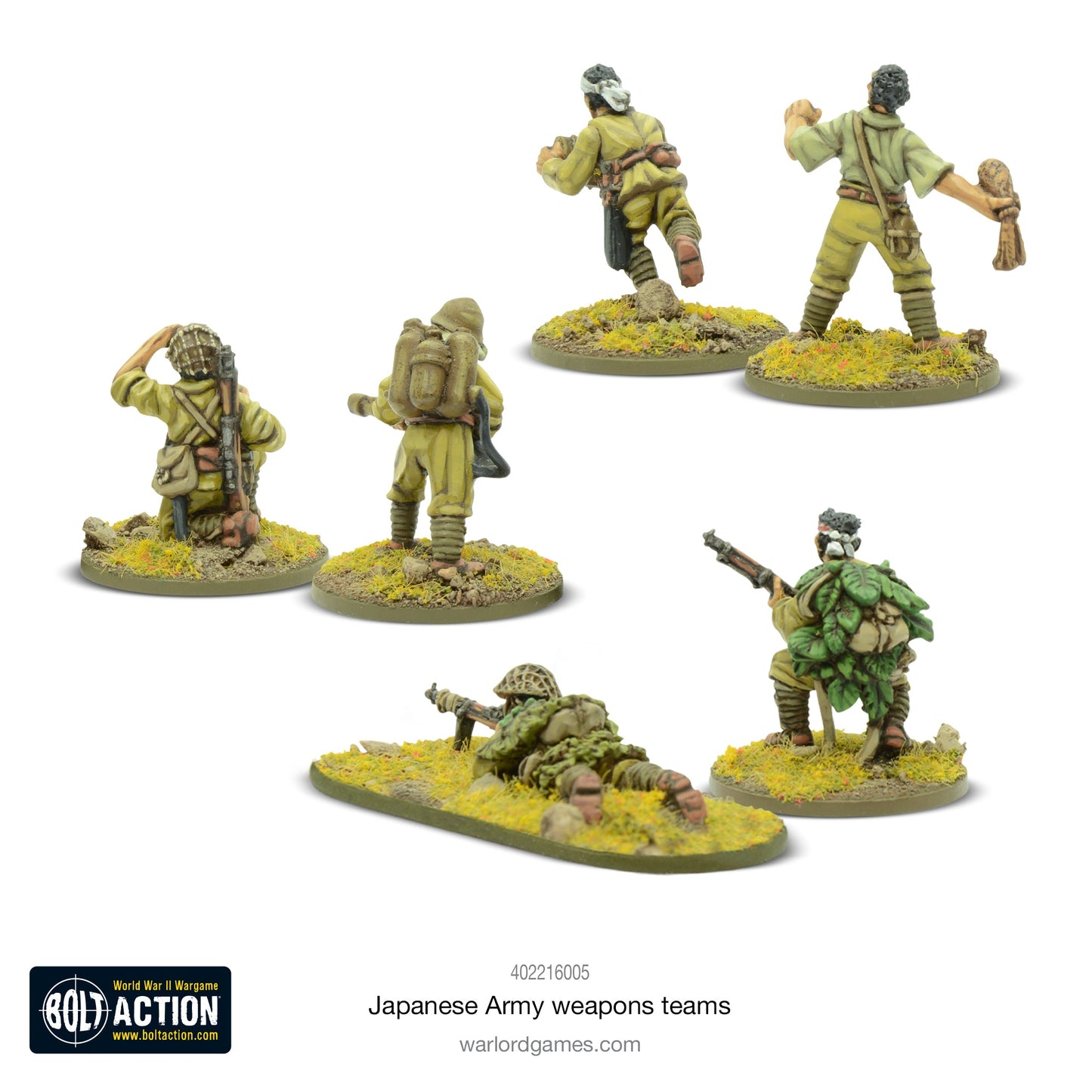 Bolt Action: Japan - Japanese Army Weapons Teams