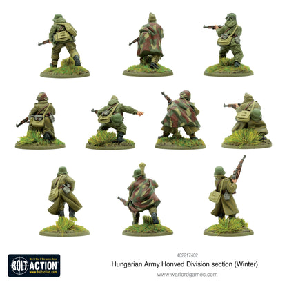 Bolt Action: Hungarian Army Honved Division section (winter)