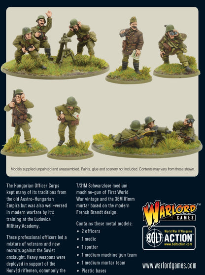 Bolt Action: Hungarian Army support group