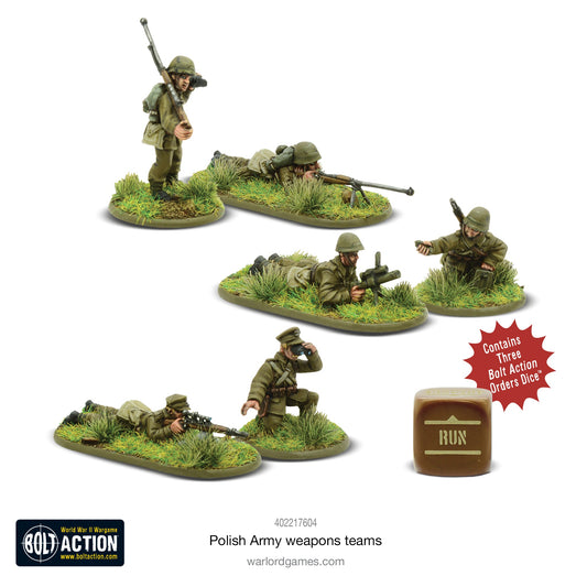Bolt Action: Polish Army weapons teams
