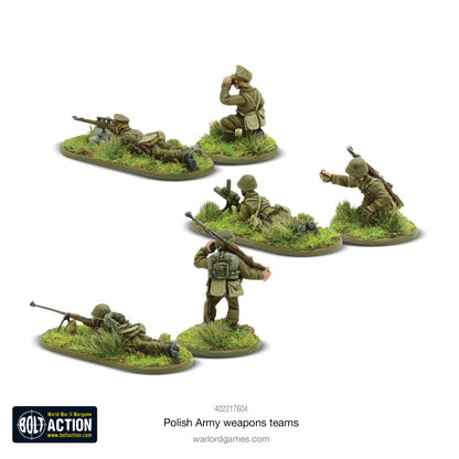 Bolt Action: Polish Army weapons teams