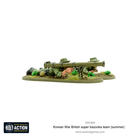 Bolt Action: Korean War British super bazooka team (summer)