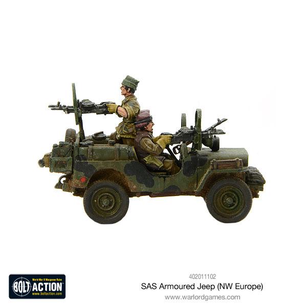 Bolt Action: SAS Armoured Jeep (NW Europe)