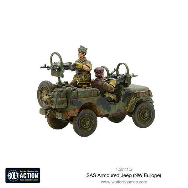 Bolt Action: SAS Armoured Jeep (NW Europe)